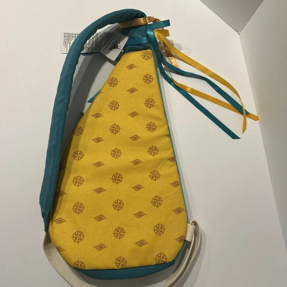 Disney Cruise Line Adventure Tea Sling Bag Aladdin Moana Exclusive New With Tags